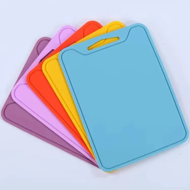 Silicone Non-Slip Cutting Board Kitchen Mat for Meat Vegetable Dishwasher Safe Chopping Board BPA Free