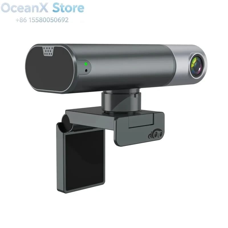 Hot Sale 10X Optical Zoom AI Webcam, High Resolution Camera for Live Streaming & Video Conference