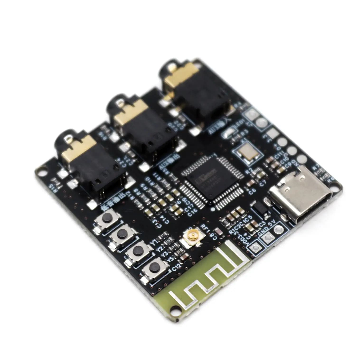 TIPO-C BP1048b1 Bluetooth 5.3 DSP Tuning Board Sound Card EQ40 TWS DIY Audio AUX Stereo Preamp Wireless BT Speaker CAR Amplificatore