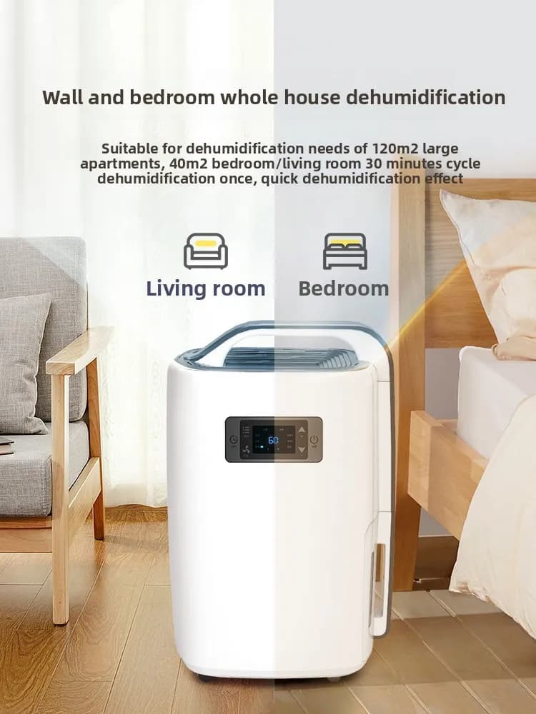 Deumidificatore, deumidificatore sonoro leggero domestico, deumidificatore, villa nel seminterrato DYD-N20A3