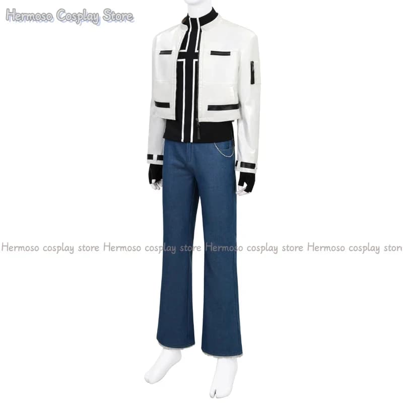 A;3,v;7'd/Peruca corta marrone personalizzata per cosplay di Kyo Kusanagi, costume per Halloween, Carnevale, Natale, feste f6'b\7.n;8/