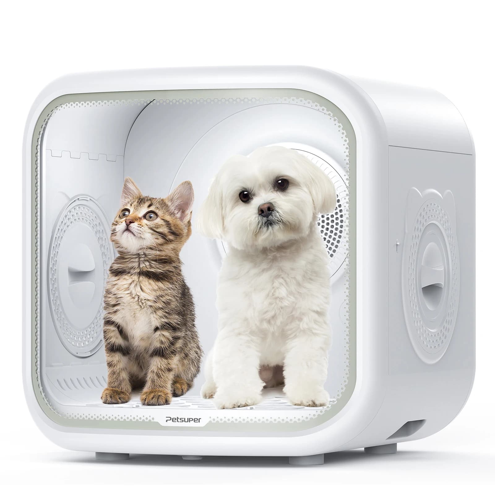 75 liters, modern ABS, intelligent temperature control, 360-degree drying for cats, puppies, dogs, hair dryer