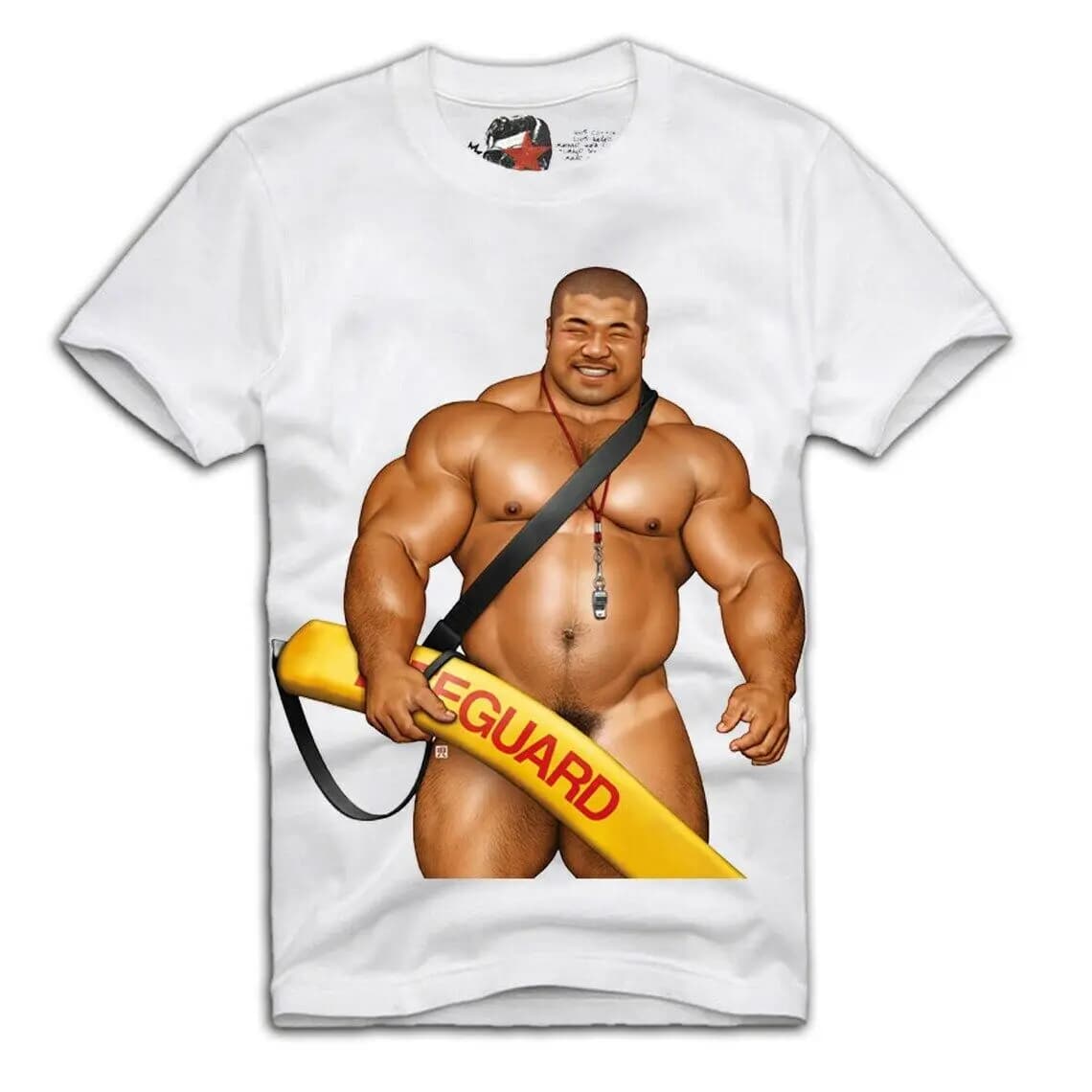 LIFEGUARD T SHIRT GAY BAY OROLOGIO MASSIVO LAD TOM OF FINLANDIA LGBT GIAPPONE MASCHIO A540