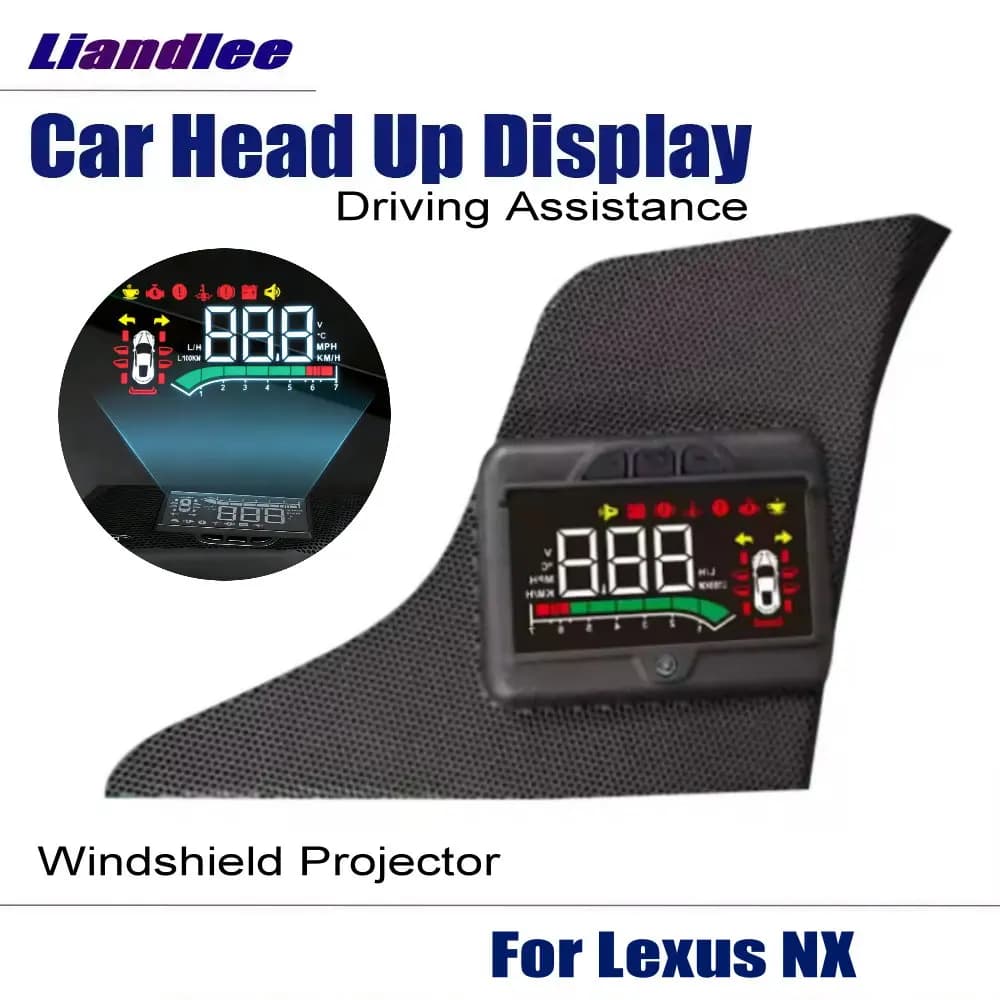 Display HUD per Auto Lexus NX 200 300h 350h (AZ10/AZ20) 2013-2025, Accessori Schermo LED, Proiettore per Parabrezza