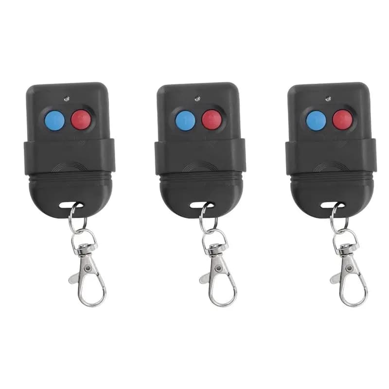 Telecomando Duplicatore Intelligente FFYY-3X con 8 Dip Switch, 330Mhz, Codice Fisso, 2 Canali per Cancelli, Apriporta Garage o Sistemi di Allarme