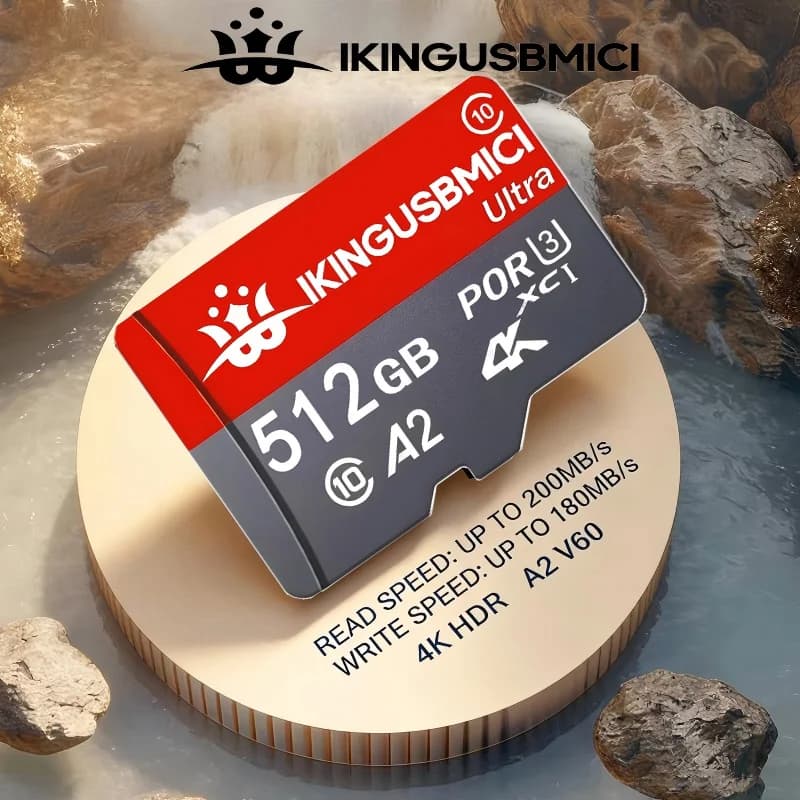 Ultra Micro SD Card SD Cards Memory Card TF Cards 64GB 128GB 256GB 512GB A1 for Dash Cam Smartphone Nintendo Switch