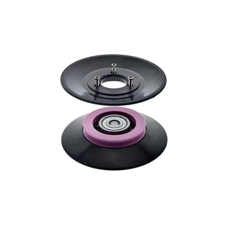 **High Precision Ceramic Guide Wheel U Groove Groove Pulley for Winding Device Smooth Operation Wire Threading