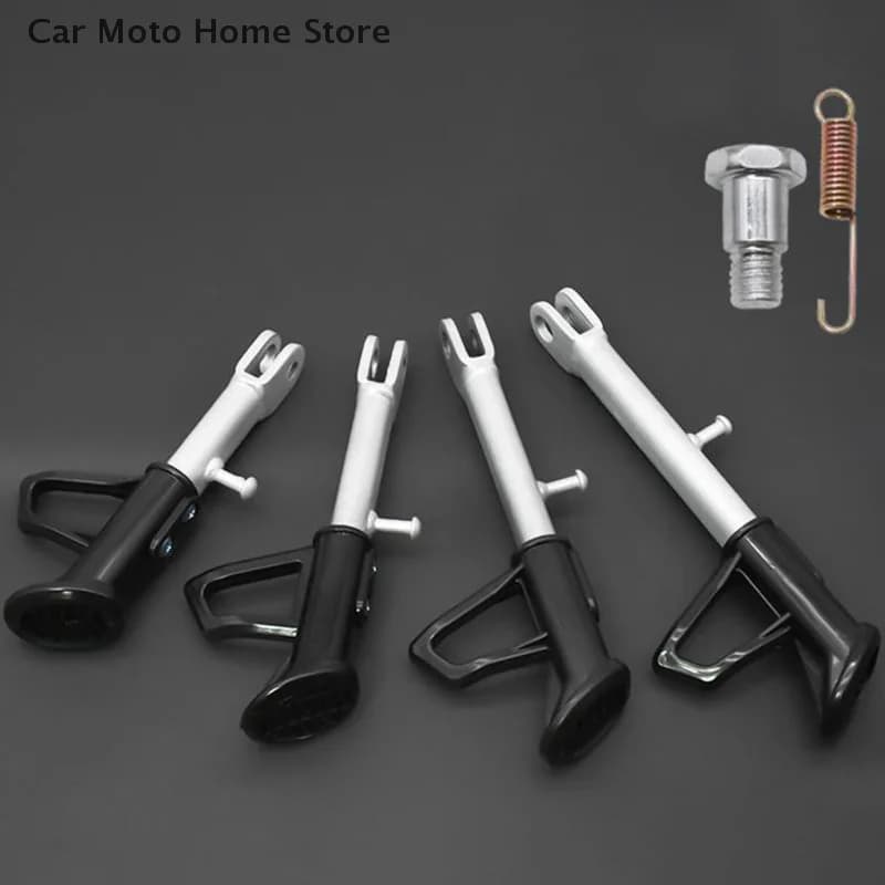 Cavalletto laterale regolabile per moto universale Supporto per piede di parcheggio Supporto per treppiede per scooter elettrico Dit Pit Bike
