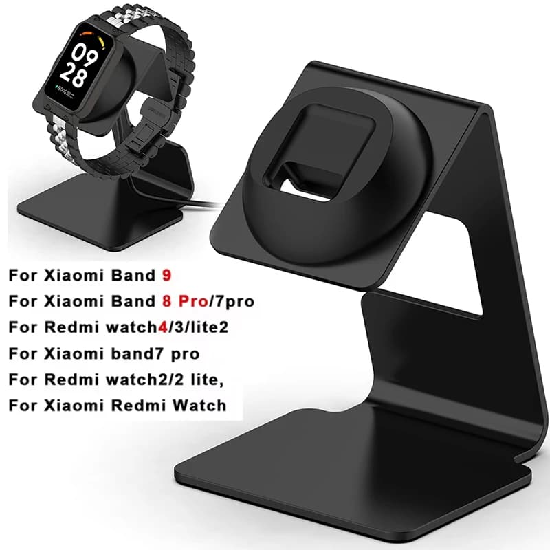 Supporto di ricarica per Redmi Watch 4 3 2 Lite, stazione di ricarica per Band 9 8Pro 7pro, cavo di ricarica per smartwatch, supporto per caricabatterie