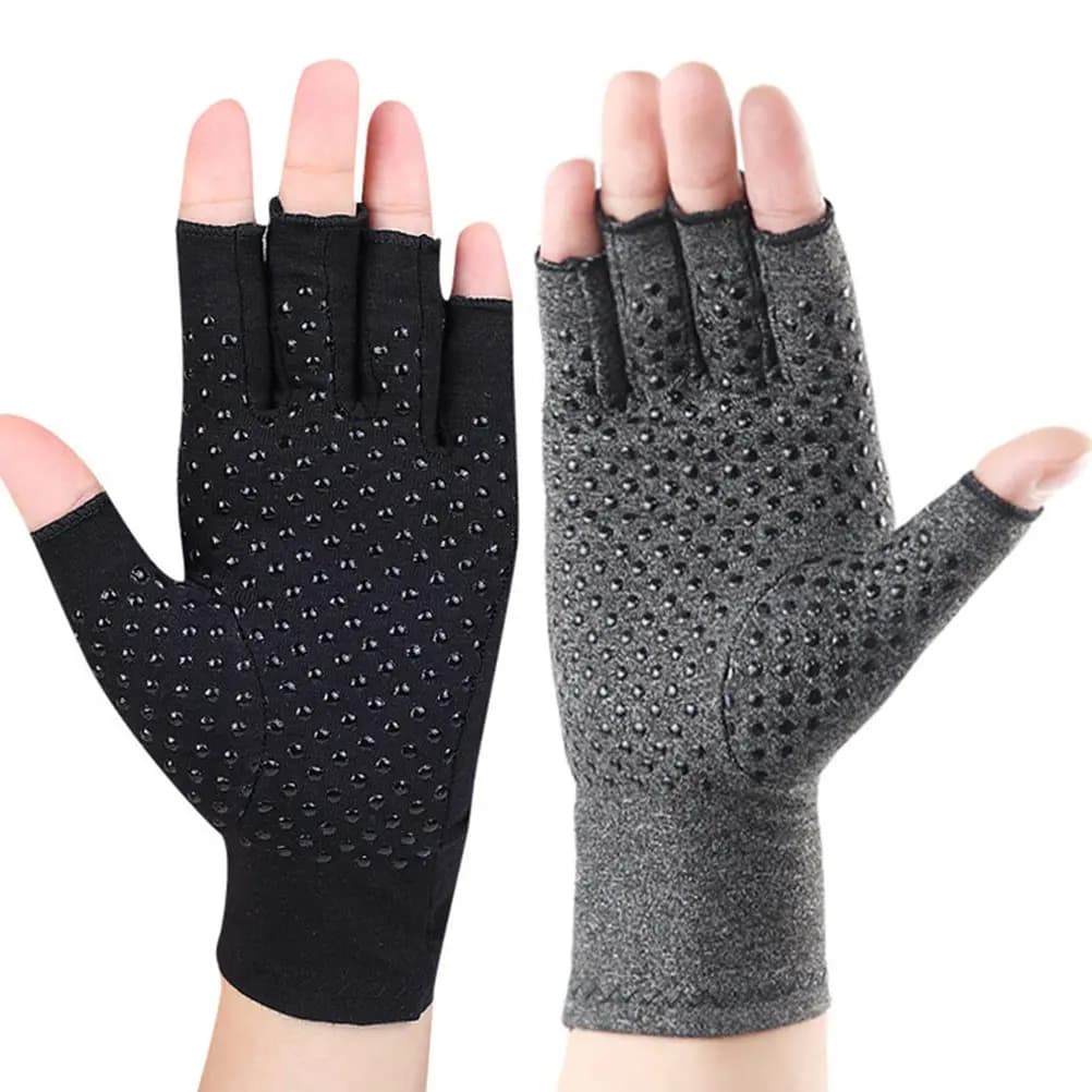 2 pieces 1 pair of cycling gloves half finger, breathable, anti-slip, for outdoor sports, mountain bike, gym, exercises, unisex