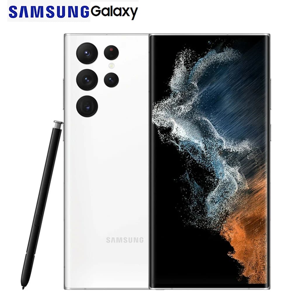 Samsung Galaxy S22 Ultra 5G Ricondizionato, Smartphone Android S908U1, 6.8 Pollici 1440 * 3088, 108MP, 8K, Versione USA, Telefono da Gaming