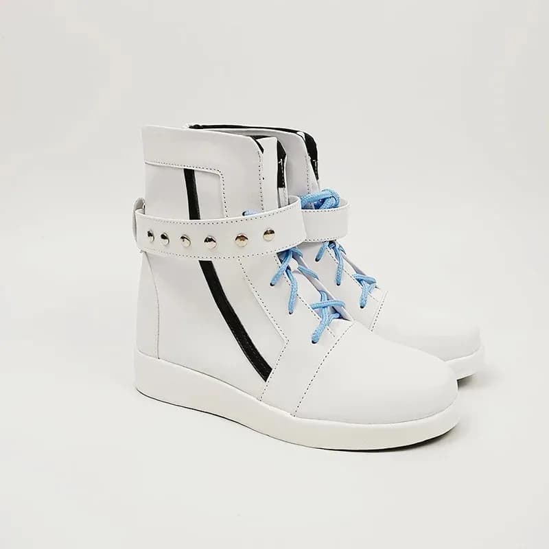wiwiwi 123RealCos Project Sekai Scarpe da palcoscenico colorate Stivali da donna per ragazza di Halloween realizzati su misura