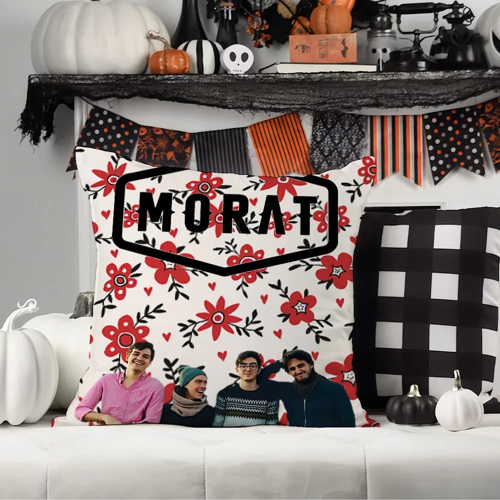 Morat BAND Federa per cuscino da ufficio, adatta per divano, auto, camera da letto, fodera decorativa per cuscino