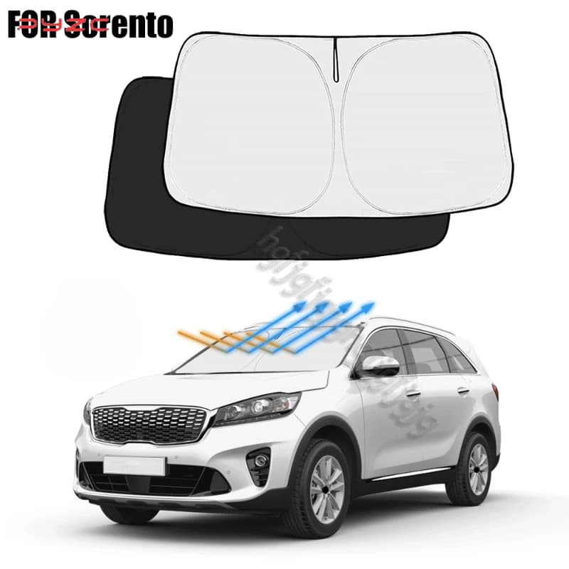 Per Kia Sorento 2021 2022 2023 2024 2025 Parabrezza Auto Parasole Copertura Finestra Anteriore Parasole Visiera Auto Interni Protezione UV