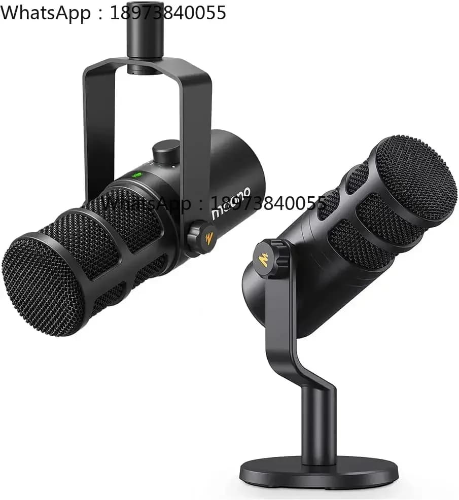 MAONO PD400X Podcast Microfono Giochi per computer USB XLR Desktop Studio Registrazione Microfono Controllo guadagno Muto