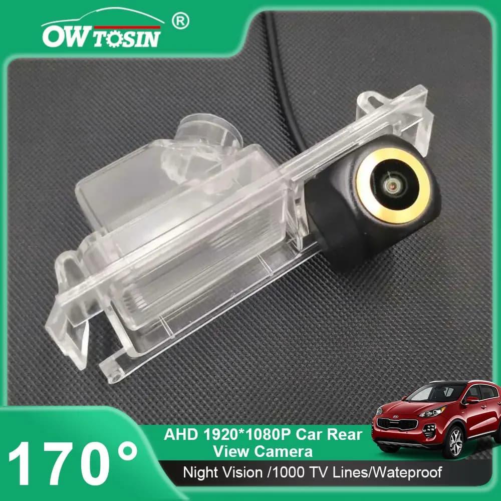AHD 720P/1080P Obiettivo D'oro Macchina Fotografica di Retrovisione Per Kia Ceed (JD) Hatchback 2012 2013 2014 2015 2016 2017 2018 Monitor Del Veicolo