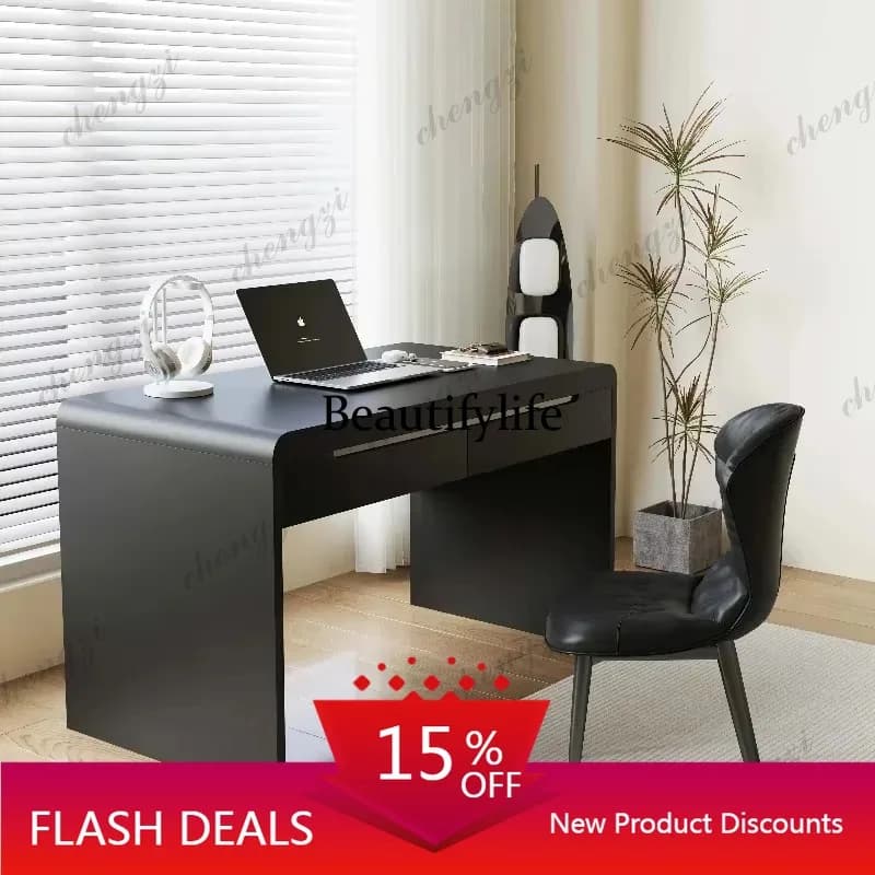 Q181 Modern Student Computer Desks Fancy Elegant Design Writing Work Laptop Table Standing Living Room Mesa Para Notebook Furnit