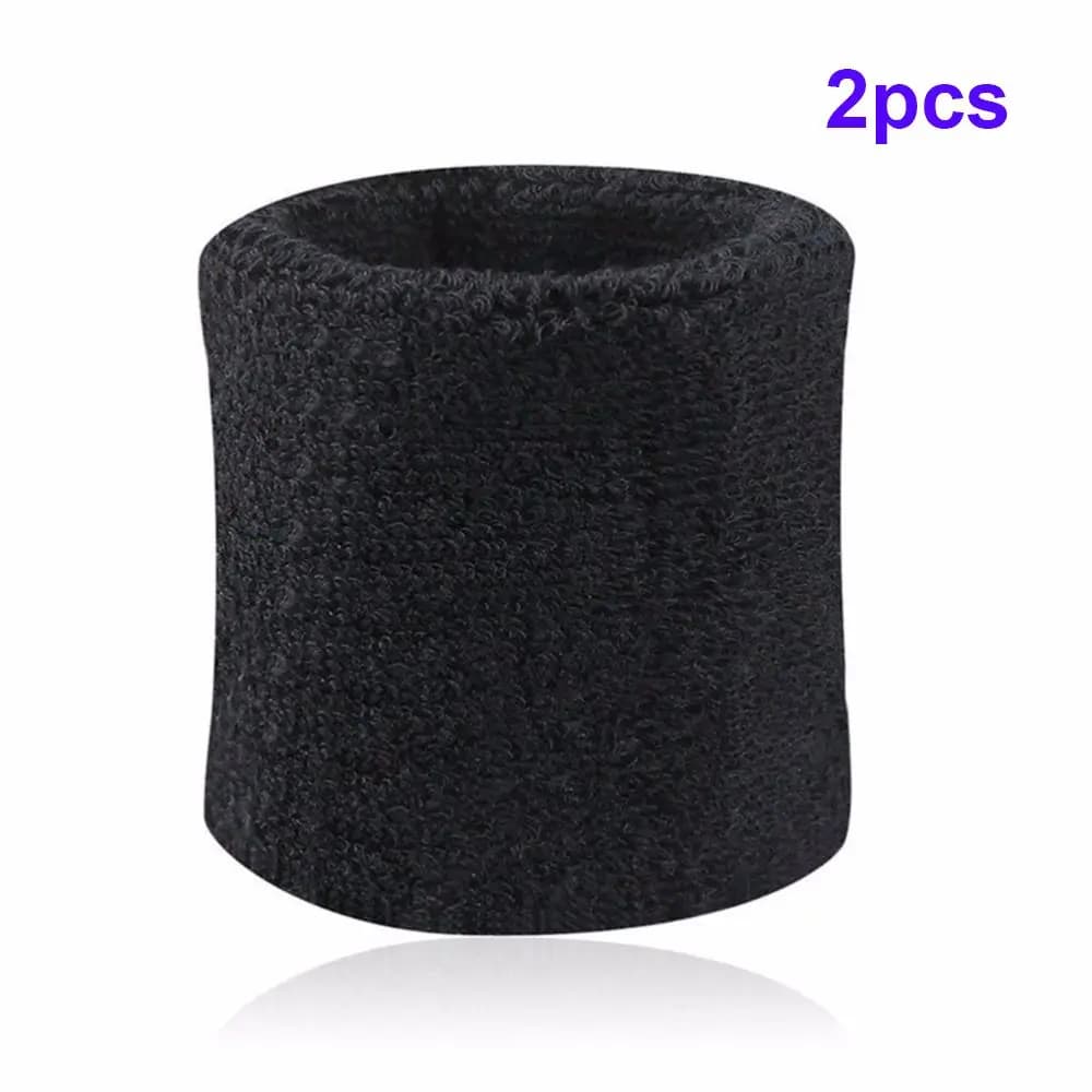 Fascia da Polso Unisex in Cotone per Sport, Basket, Corsa, Protezione e Supporto per il Polso, Fascia Assorbi-Sudore
