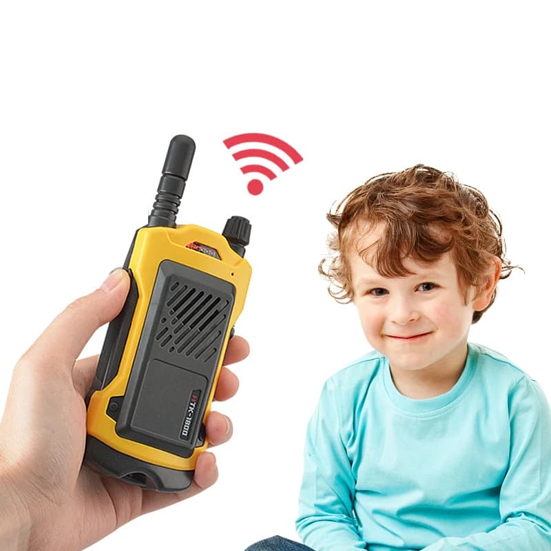 Mini Walkie Talkie Giocattolo per bambini Portata 200 miglia Ricevitore bidirezionale Giocattolo elettronico Radio Torcia LCD Talkie Walkie Regali Ragazzo Ragazza