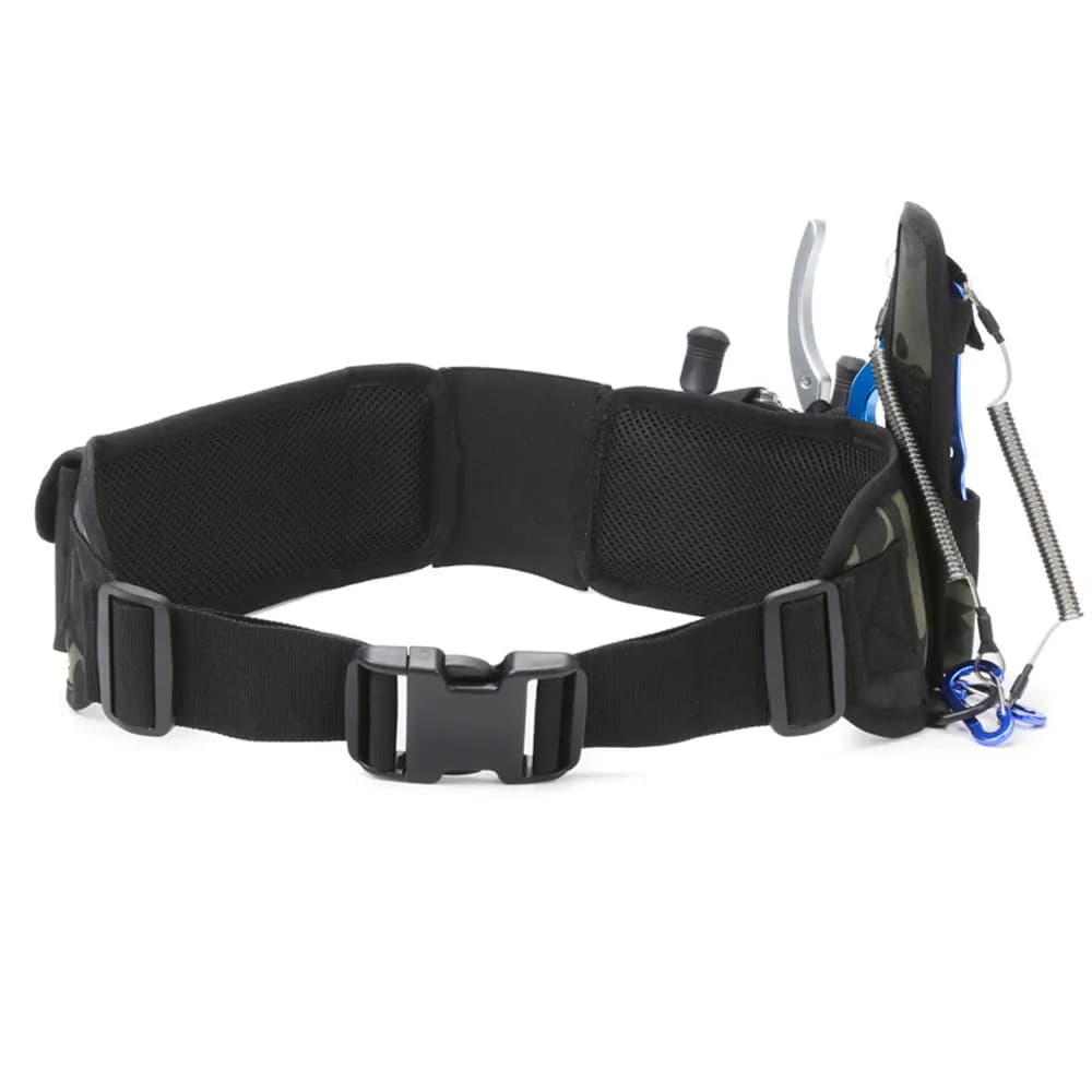 Lure Belt Fishing Tactical Belt borsa per attrezzatura da pesca attrezzatura da ciclismo portatile multifunzionale AVA295