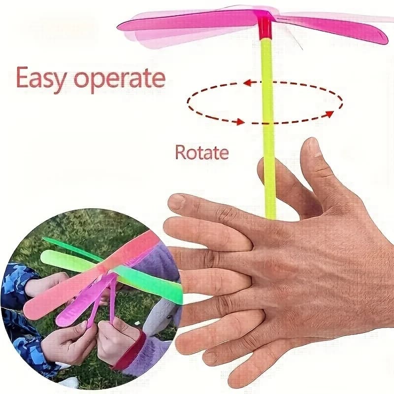 Set di 15 Giocattoli Libellule Volanti Fai-da-Te, Design Facile da Assemblare in Plastica, Accessori per Feste all'Aperto e Regali Educativi per Bambini