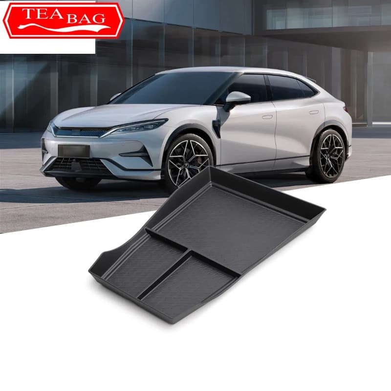 Per BYD Song L 2024 2025 Car Styling Under Center Console Organizer Storage Box scatola di immagazzinaggio interna accessori modificati automaticamente