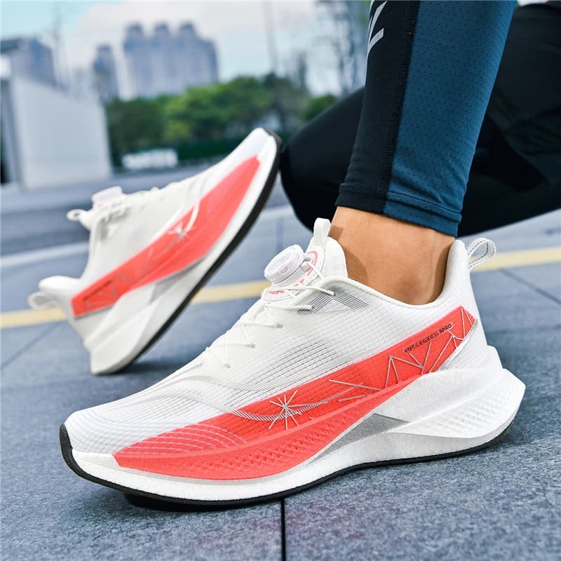 Nuove Sneakers da Uomo Originali con Ammortizzazione, Antiscivolo, Traspiranti, Scarpe da Corsa, da Palestra, Atletiche, Unisex, con Lacci, Scarpe Sportive Casual
