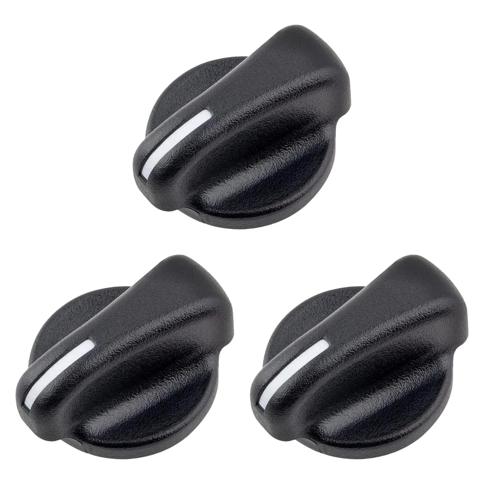 Set di 3 Manopole per Controllo Riscaldamento e Aria 5011218AC, Eleganti Accessori Auto, Ricambio Interruttore per Wrangler RAM 1500/2500 Van