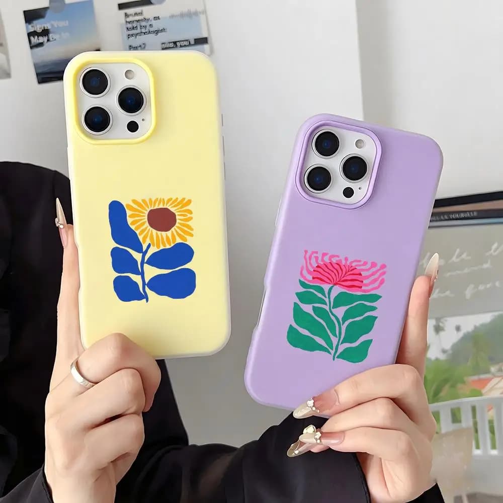 Custodia per telefono L-lv lee Jelly-like 2 in 1 a doppio strato, effetto dopamina, compatibile con iPhone 17/16/15/14/13/12