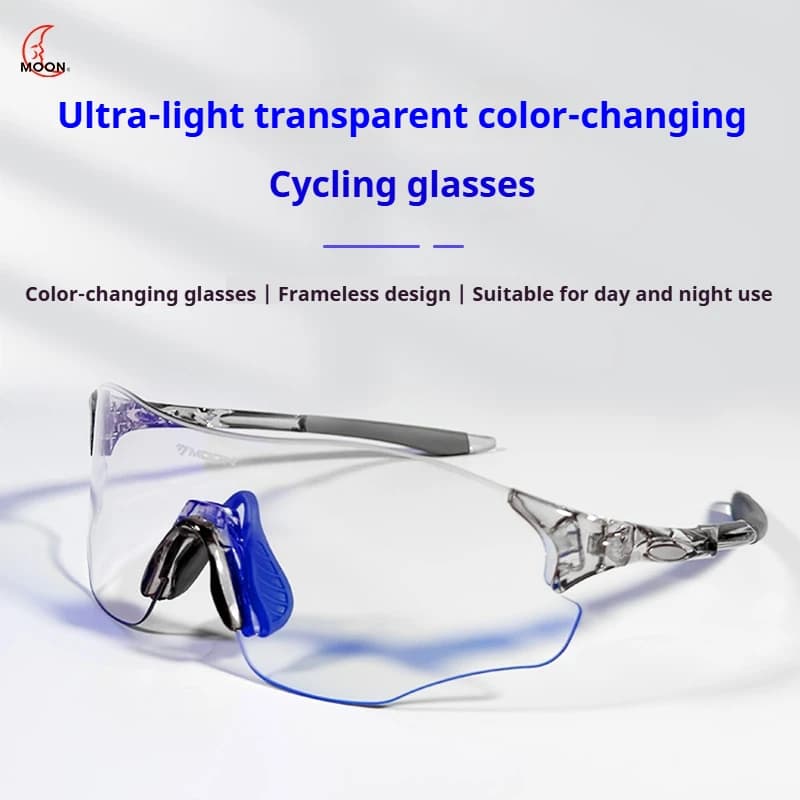 2025 Unisex Photochromatic Motorcycle Sunglasses – Universal Motorcycle Glasses for Road and Mountain Sports Equipment