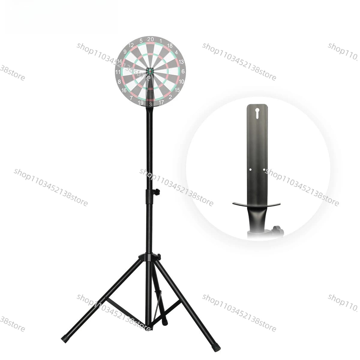 Staffa per freccette dal pavimento al soffitto Bersaglio per freccette Giradischi Prop Telaio di sollevamento Tiro con l'arco all'aperto Sport Intrattenimento al coperto
