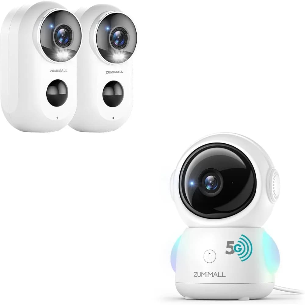 360 ° telecamera di sicurezza interna, telecamera baby monitor da 3 MP, telecamera di sicurezza cablata con registrazione 24 ore su 24, 7 giorni su 24, videocamere di sicurezza wireless per esterni