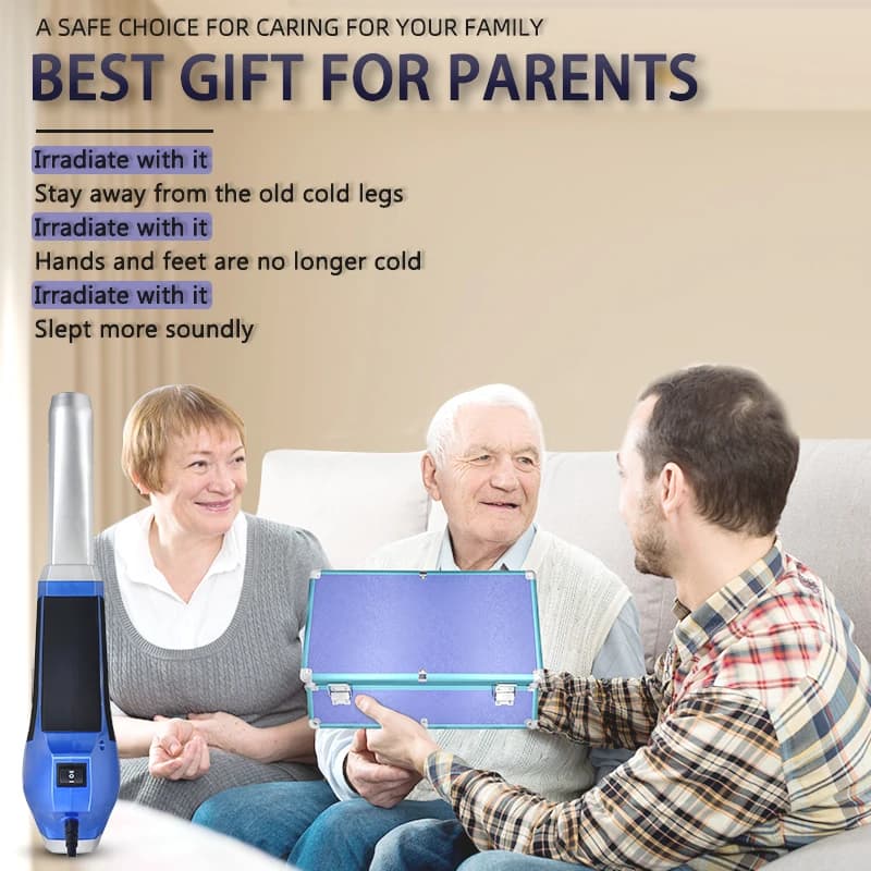 Terapia ad onde di frequenza sicura Apparecchio quantistico a luce blu Terapia di riscaldamento Terahertz Iteracare Blue Pro Anion Asciugacapelli Macchina