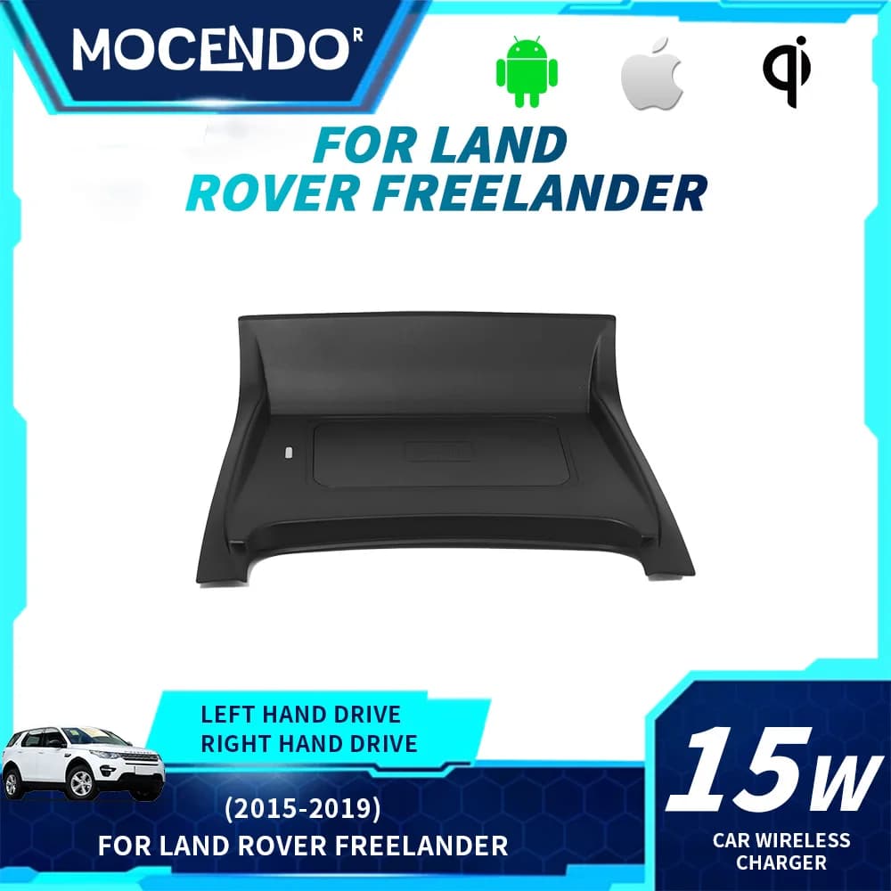 For Land Range Rover Discovery Freelander2015-2019 Quick Wireless Charger Car Hidden Car Hidden Support for Fast Mobile Phone Charger