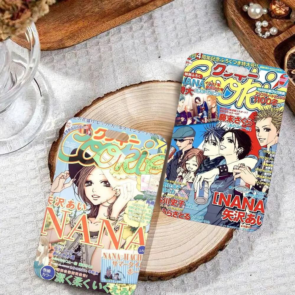 Japanese Classic Anime NANA ID Card Holder Badge Holders Lanyard Business Exhibit School Strap Neck Hang