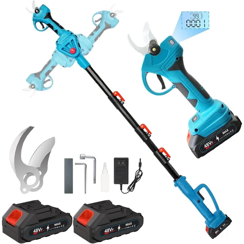 2 in 1, 2 * 2000 mAh battery, 1.2 inch cutting diameter with 15 feet capacity, battery-powered electric printer