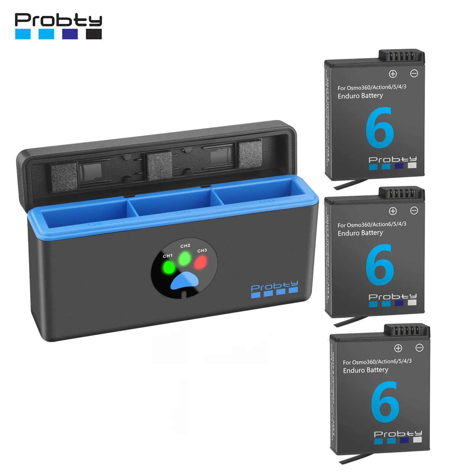 For DJI Osmo Action 6 Replacement Battery 2200mAh Action 5 pro Action6 For DJI Osmo Action5 4 3 Camera Batteries Accessories