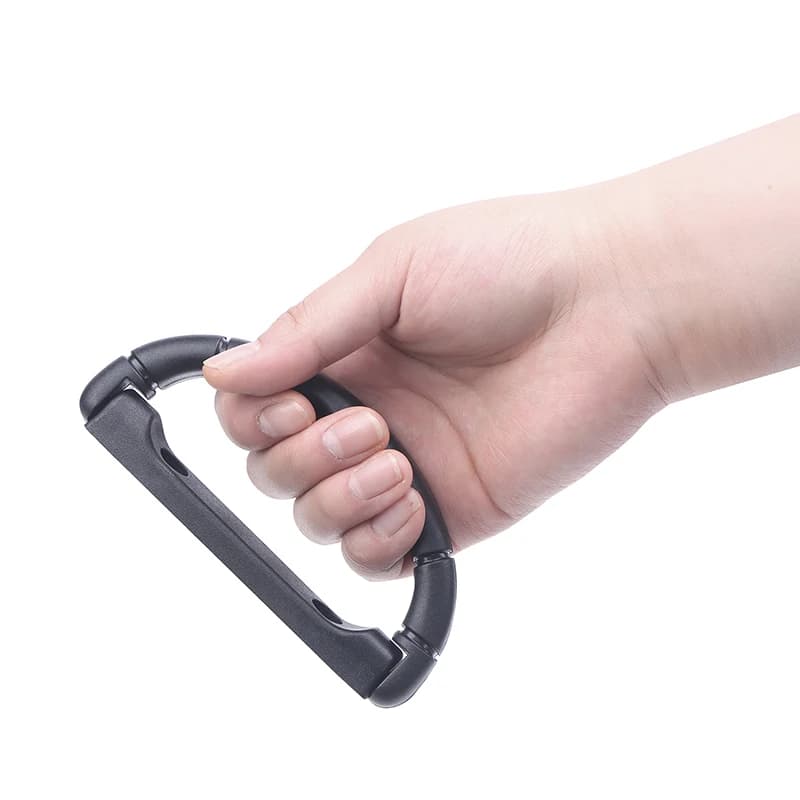 Tirare la presa della borsa per il trasporto innovativo manico per asciugacapelli in plastica nera per animali domestici accessori di ricambio per la scatola della manopola antiscivolo