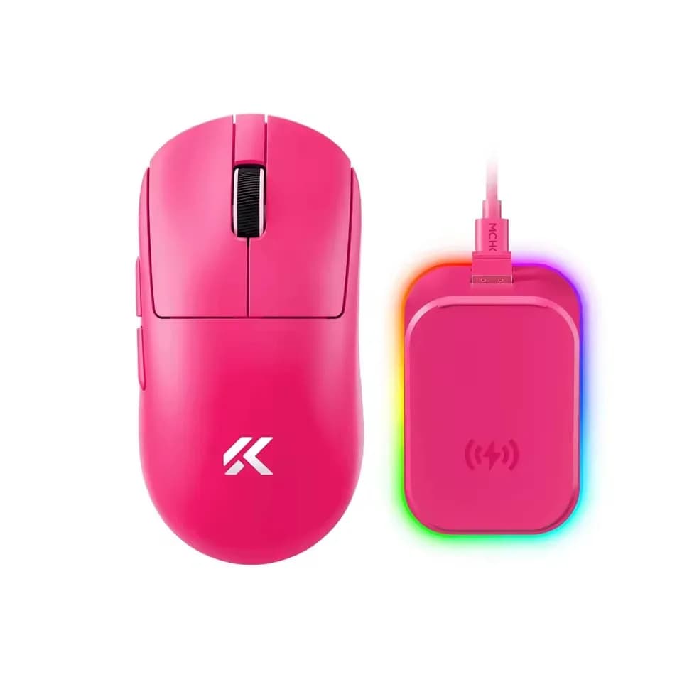 MCHOSE A7 V2 E-sports mouse wireless Bluetooth tri-mode Ergonomics lightweight 8K gaming mice Customized PC accessory gifts