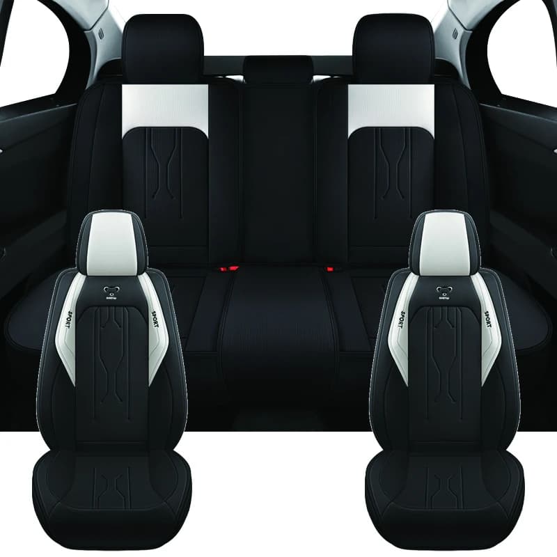 Universal Luxury Car Seat Covers for Volwsagen VW Touareg Bora Jetta Tiguan Passat B5 B6 B7 B8 Interior Car Accessories