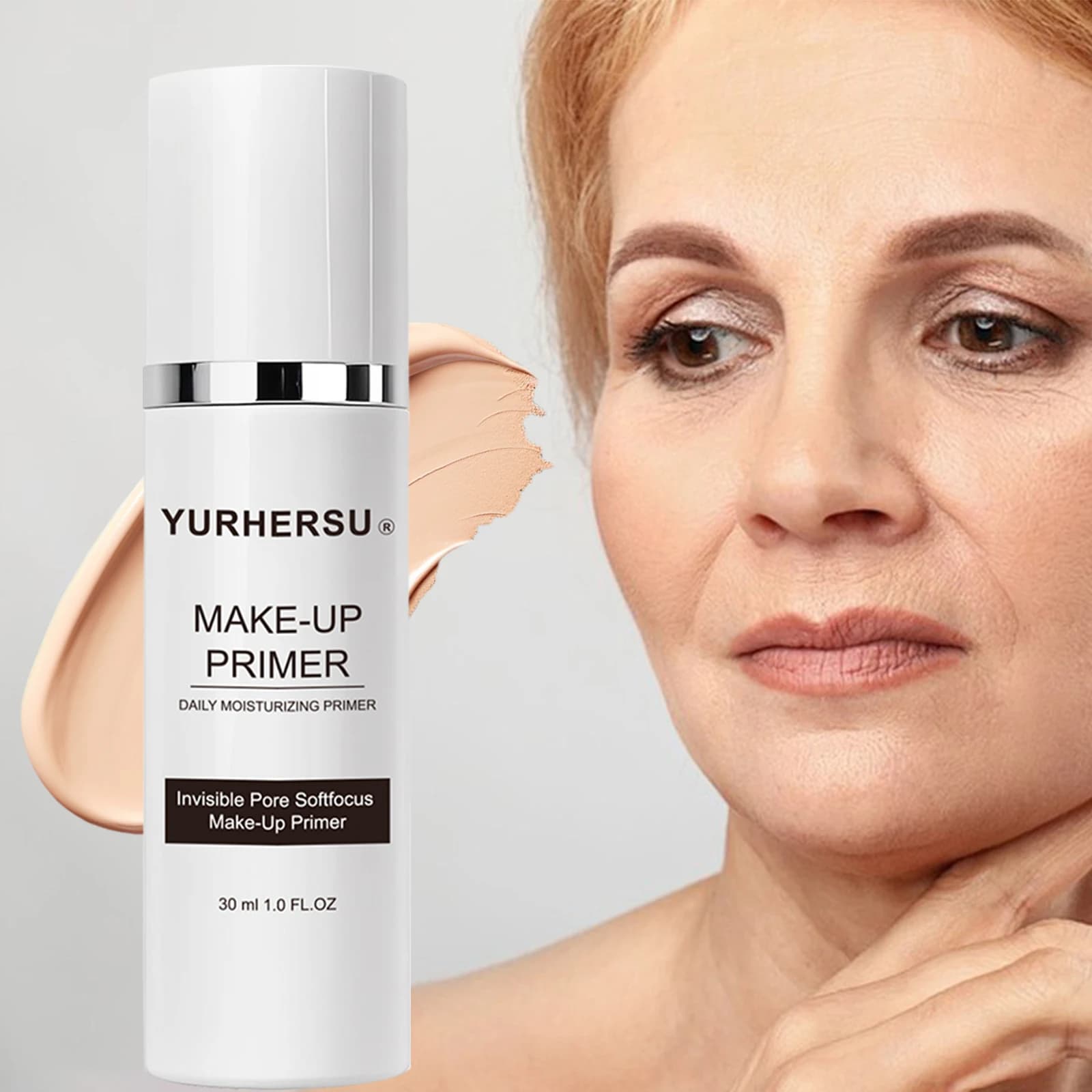 Primer for soothing moisturizes the skin tone that leaves a radiant natural complexion. Delicate and not fat