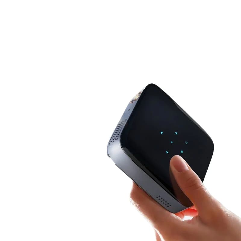 Proiettore domestico, parete della camera da letto portatile wireless piccola mini proiezione da campeggio esterna ad alta definizione