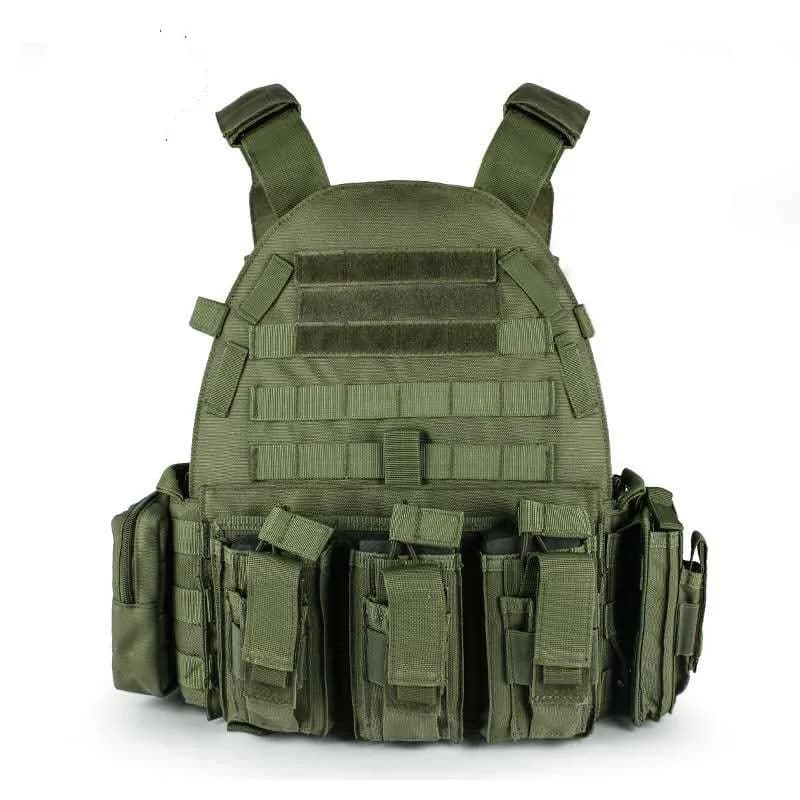 OEM Multi-Function Tactical Vest Bag Waterproof Oxford Material For Outdoor Training Body Protection With Weight Plate Carrier