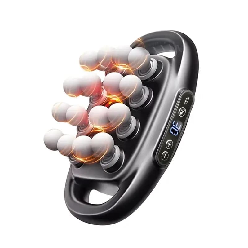 B84B-Electrical Massage Massage Body 16 Heads Percussion Muscle Relaxation Tool for Back, Leg Shoulder, Foot
