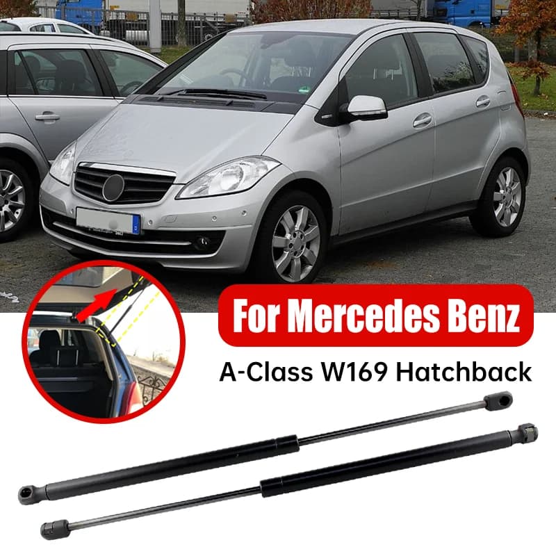 2PCS For Mercedes Benz A-Class W169 Hatchback 2004-2012 OEM#:1697400045, 1697400345, A1697400345 Rear Tailgate Boot Gas Struts