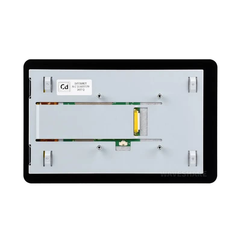 Display touch Raspberry Pi 2, capacitivo ufficiale da 7 pollici, 720 × 1280, IPS, interfaccia DSI, touch a 5 punti