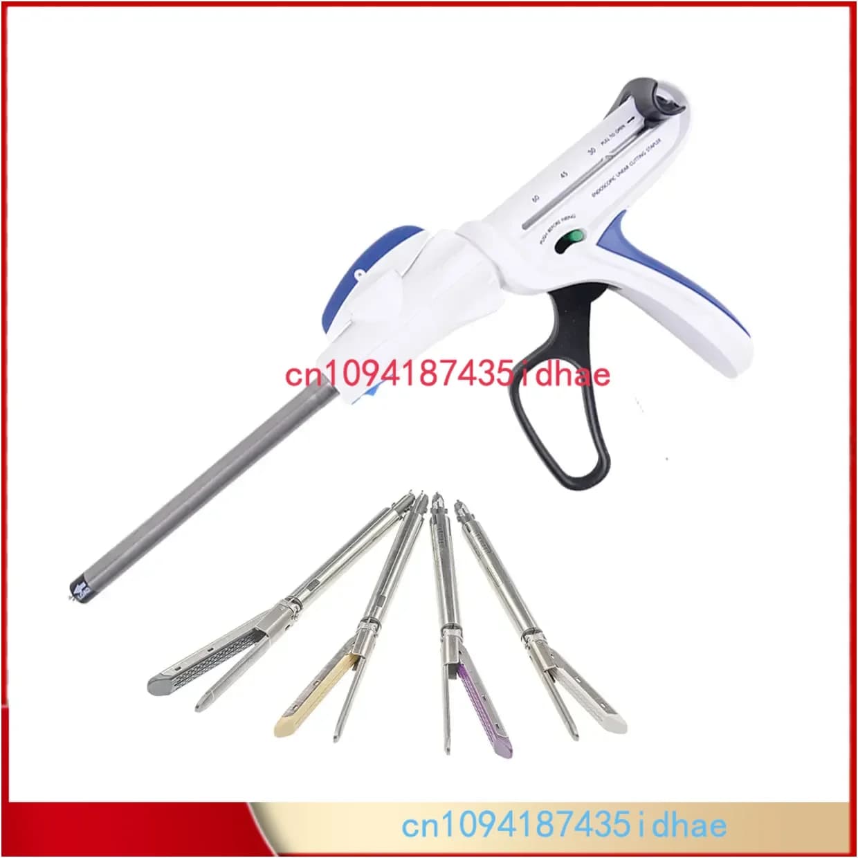 Cucitrice Endo Cutter con punti metallici terrazzati Ricarica articolata di spessore medio da 60 mm
