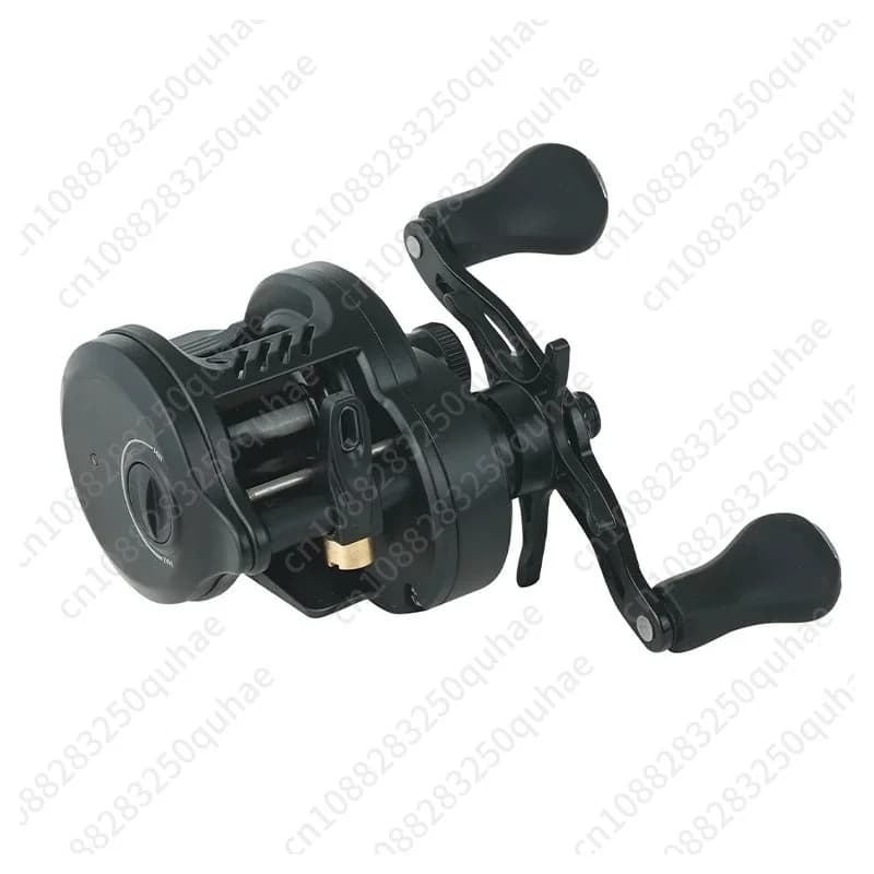 Micro Lure DC Reel, Dual-Use Drum & Baitcaster, Long Cast Anti-Backlash Self-Charging Fishing Reel