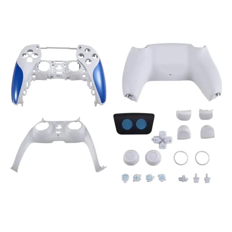Guscio di ricambio completo per console PS5, parti di riparazione, pannelli anteriori e posteriori per accessori Playstation 5