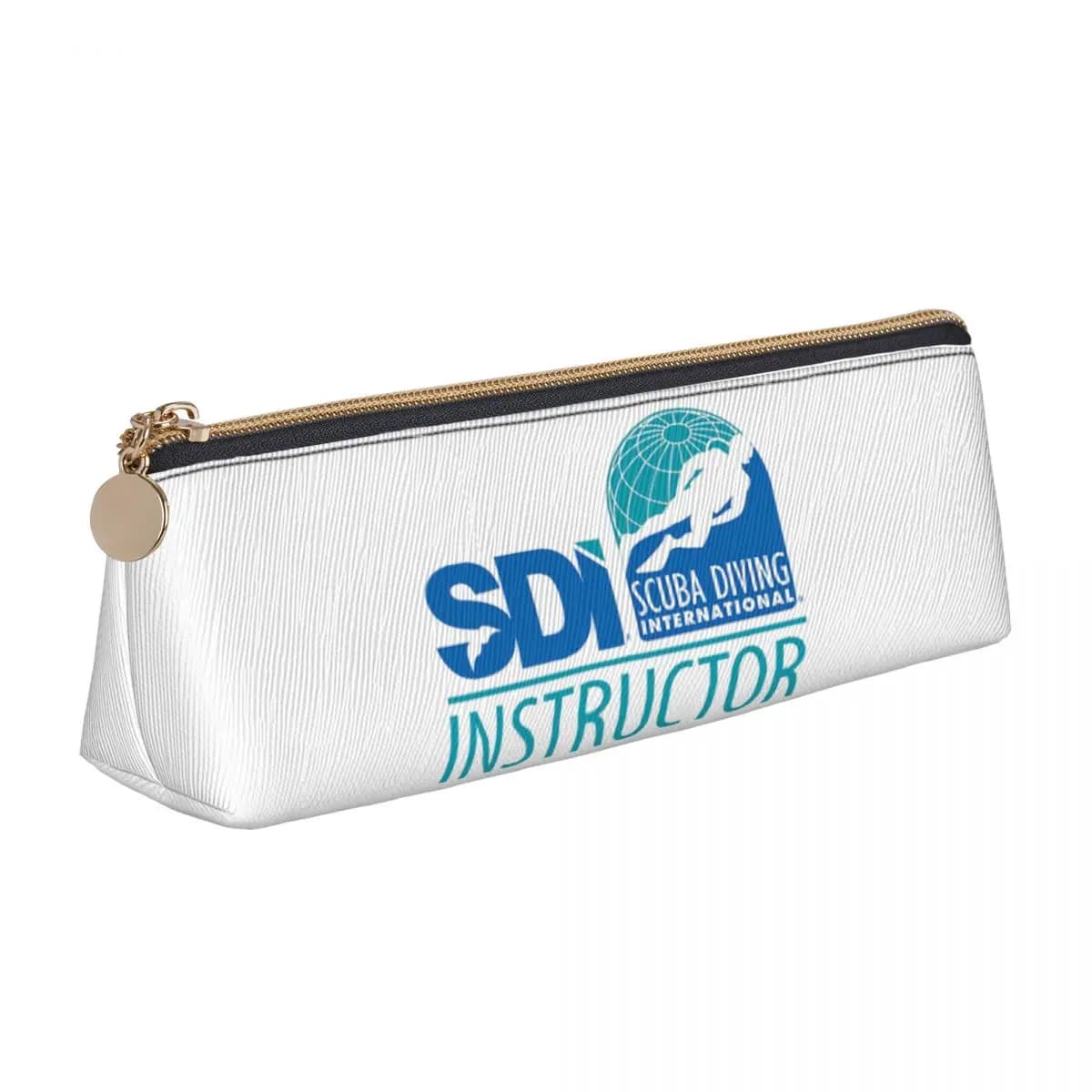 Scuba Diving International (SDI)- SDI Instructor Pencil Case for Students Gifts Large Storage Pen Box Pencil Bag Pen Holder Bag